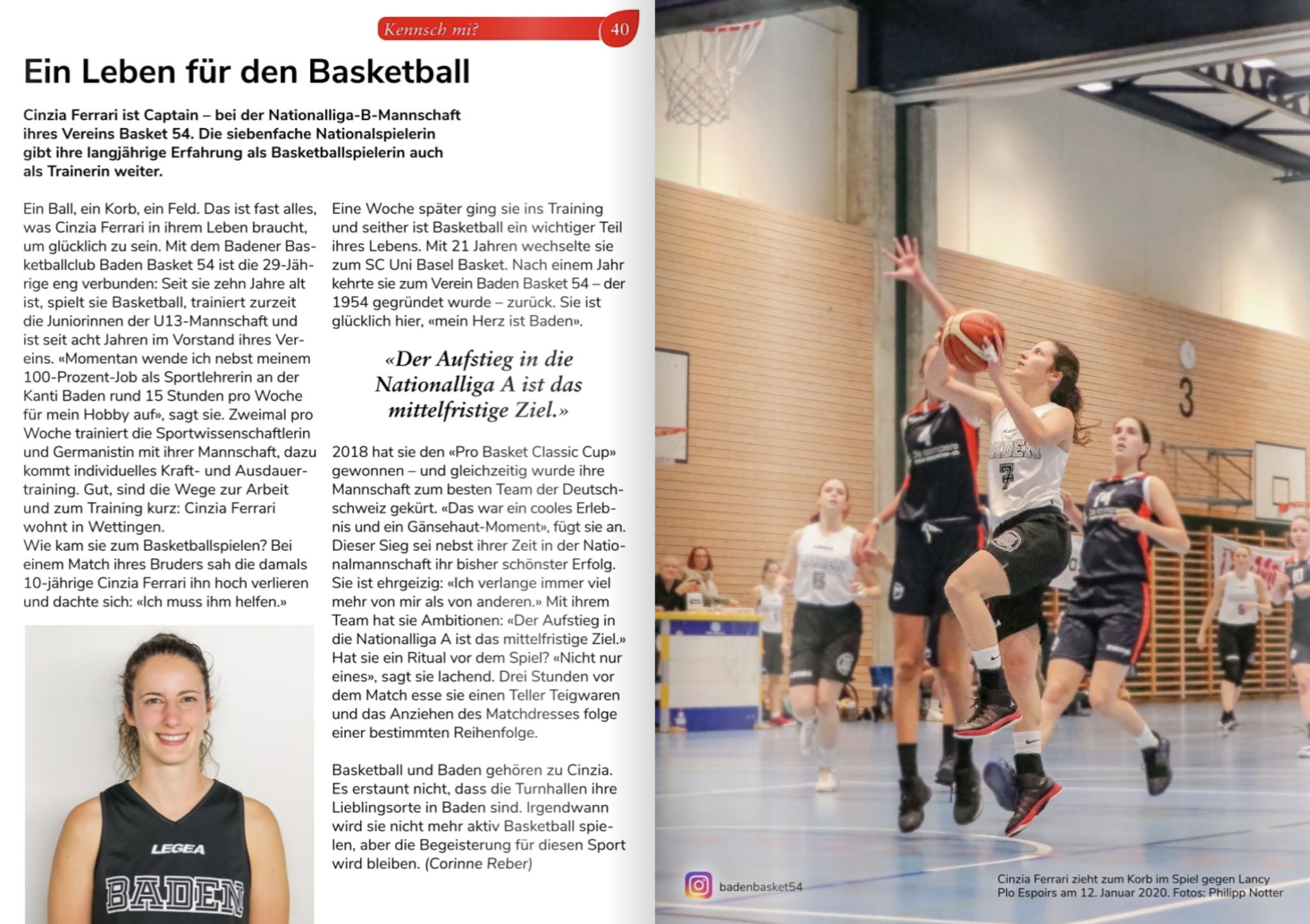 Ein Leben für Basketball