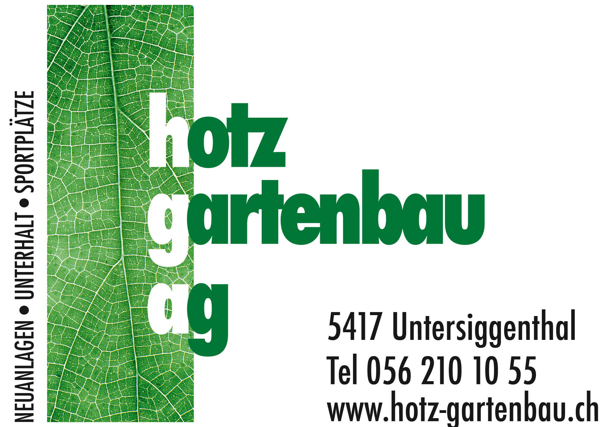 Hotz Gartenbau AG