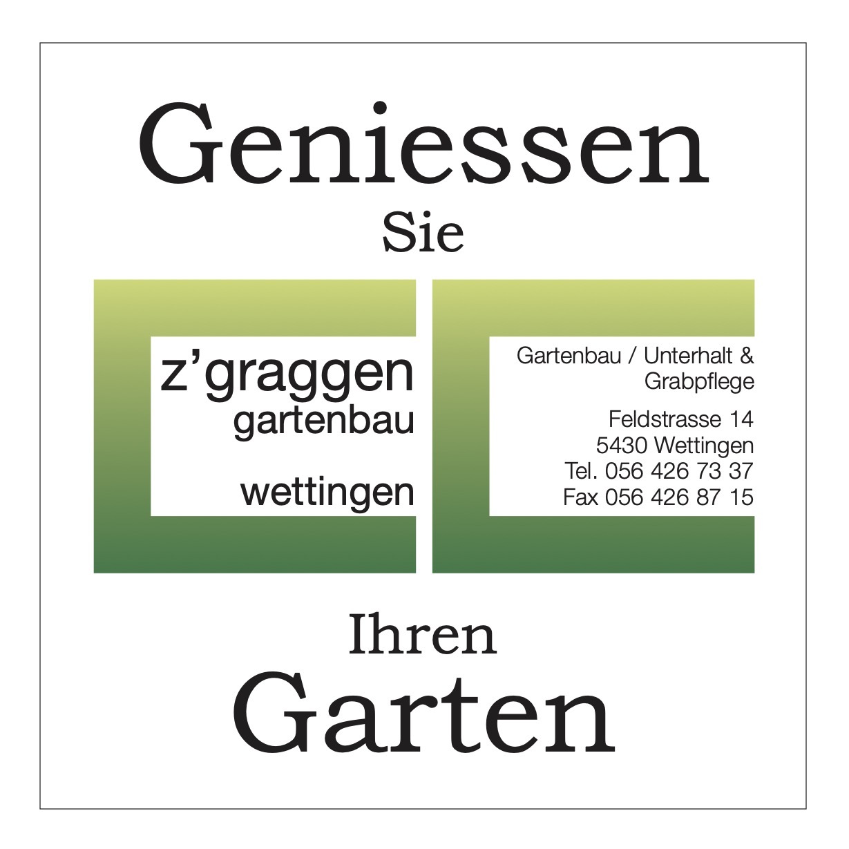 z'graggen gartenbau
